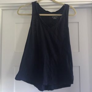 Navy tank top